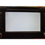 VW Radio-Navigations-System RNS510 - Reparatur weißes Display